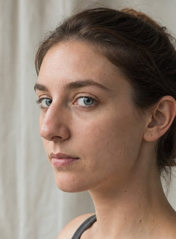 Photo before the rhinoplasty preview